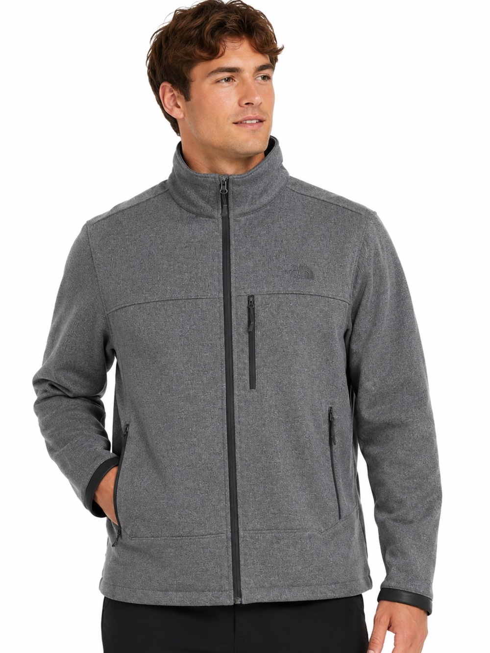 The North Face Men's Apex Bionic WINDWALL™ Soft Shell Jacket size XXL gray